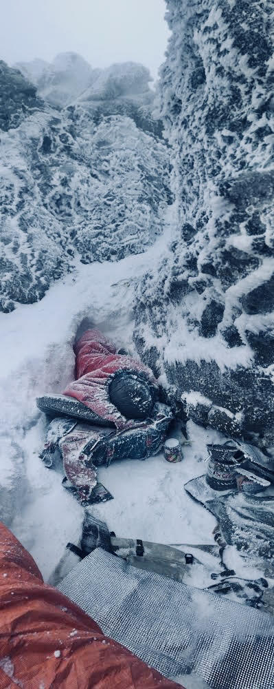 WINTER ICE CLIMBING MT FUJI JAPAN 9