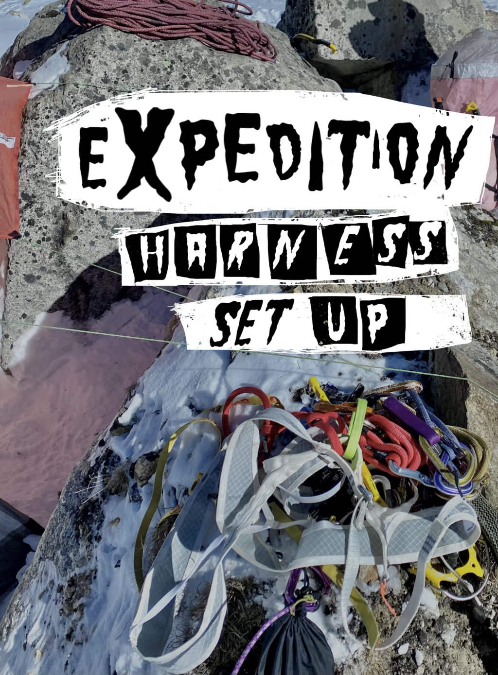 HARNESS EXPEDITION 8000m GEAR SET UP