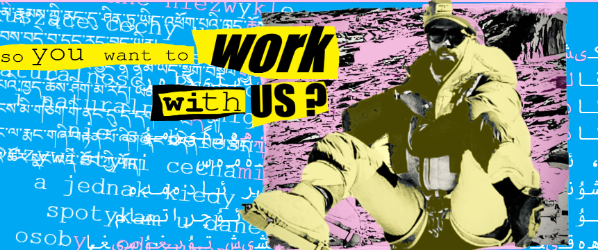 SO YOU WANT TO WORK WITH FEEDING THE RAT EXPEDITIONS?