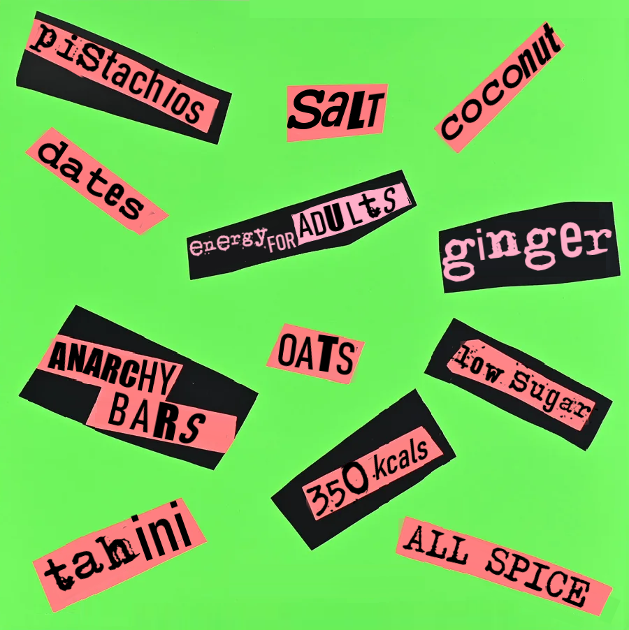 ANARCHY BARS. ENERGY FOR ADULTS