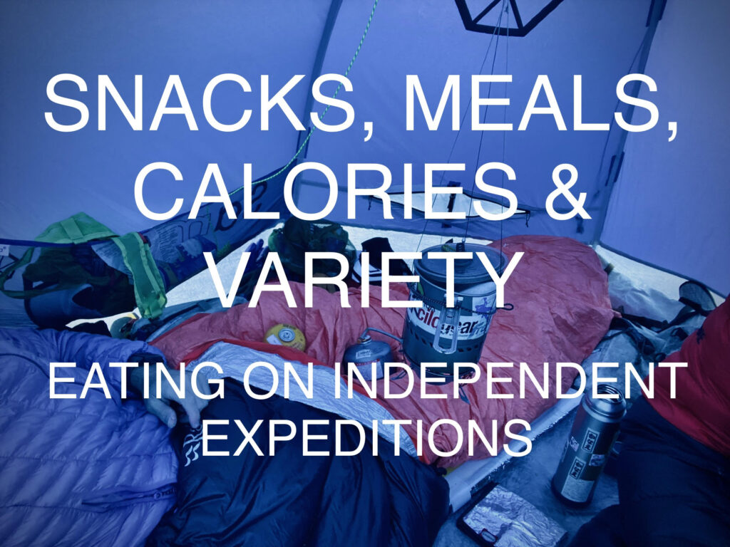SNACKS MEALS CALORIES EXPEDITION FOOD EATING