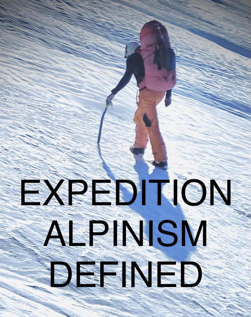 expedition alpinism definition