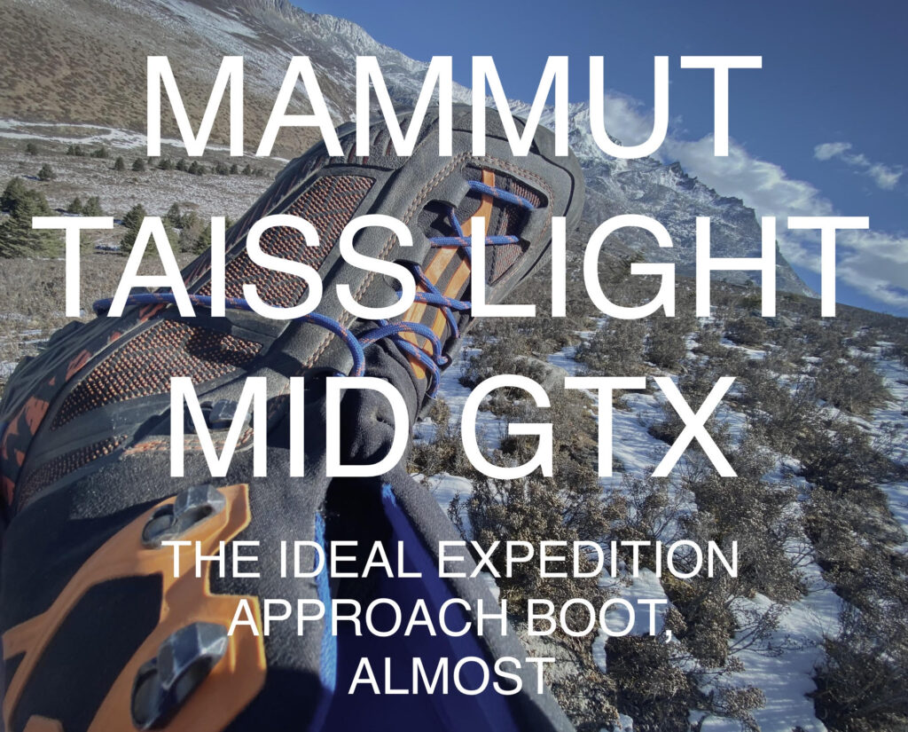 mammut taiss light mid gtx boot review B2 CRAMPON COMPATIBLE