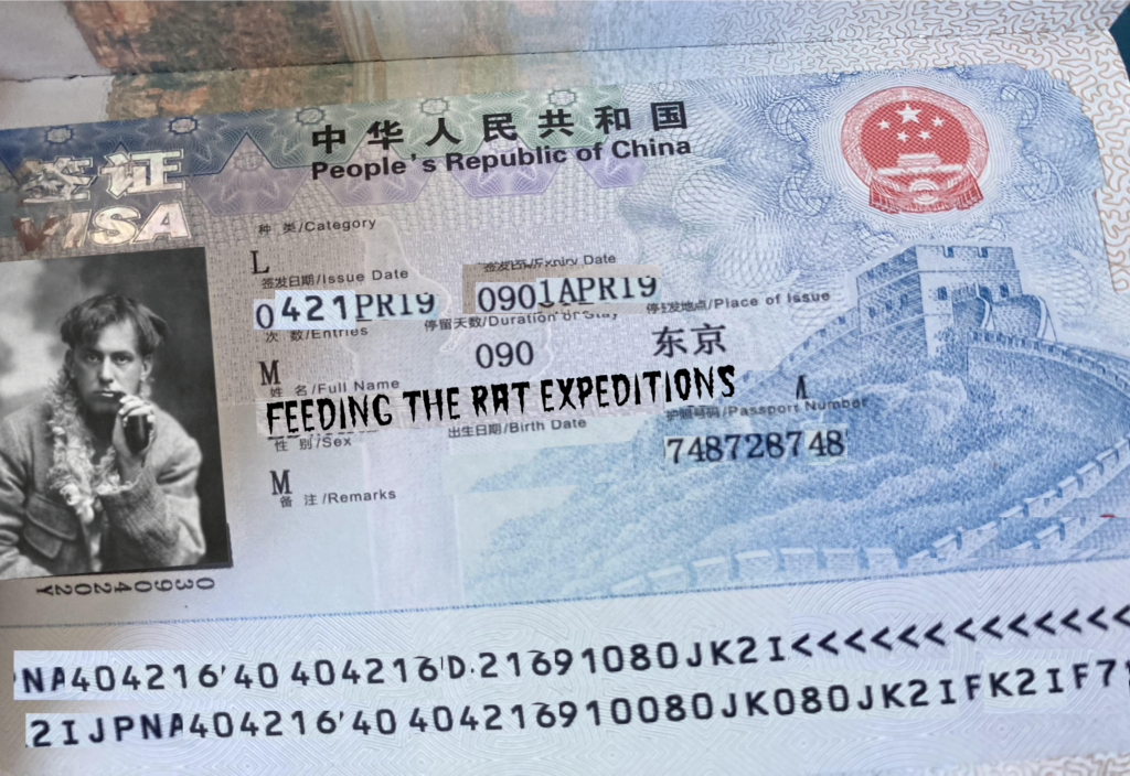 CHINA VISA APPLICATION